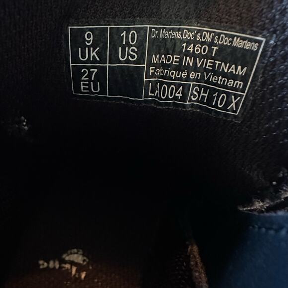 Dr. Martens | Kids Size 10 Youth Silver Cosmic Glitter - Picture 7 of 13